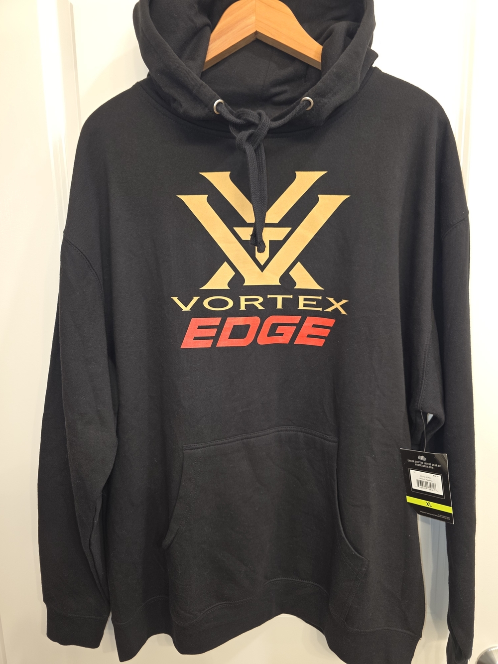 Vortex Edge Tactical Hoodie - Sleek Black - Size XL - NWT